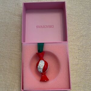 Swarovski Crystal holiday cheers Dulcis ornament